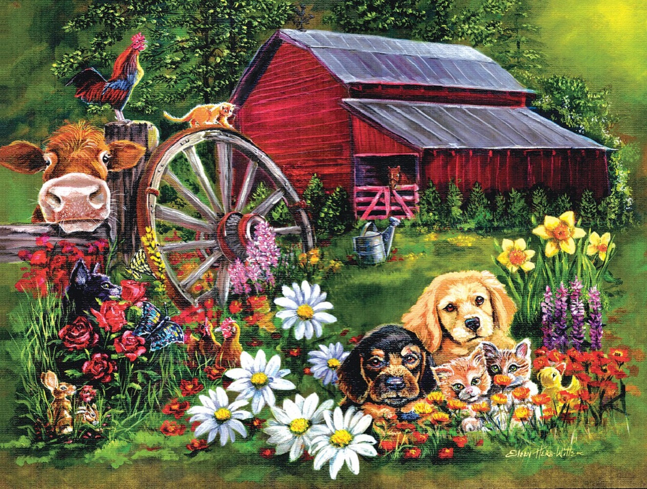 Sweet Country 500 pc  Jigsaw Puzzle 60410