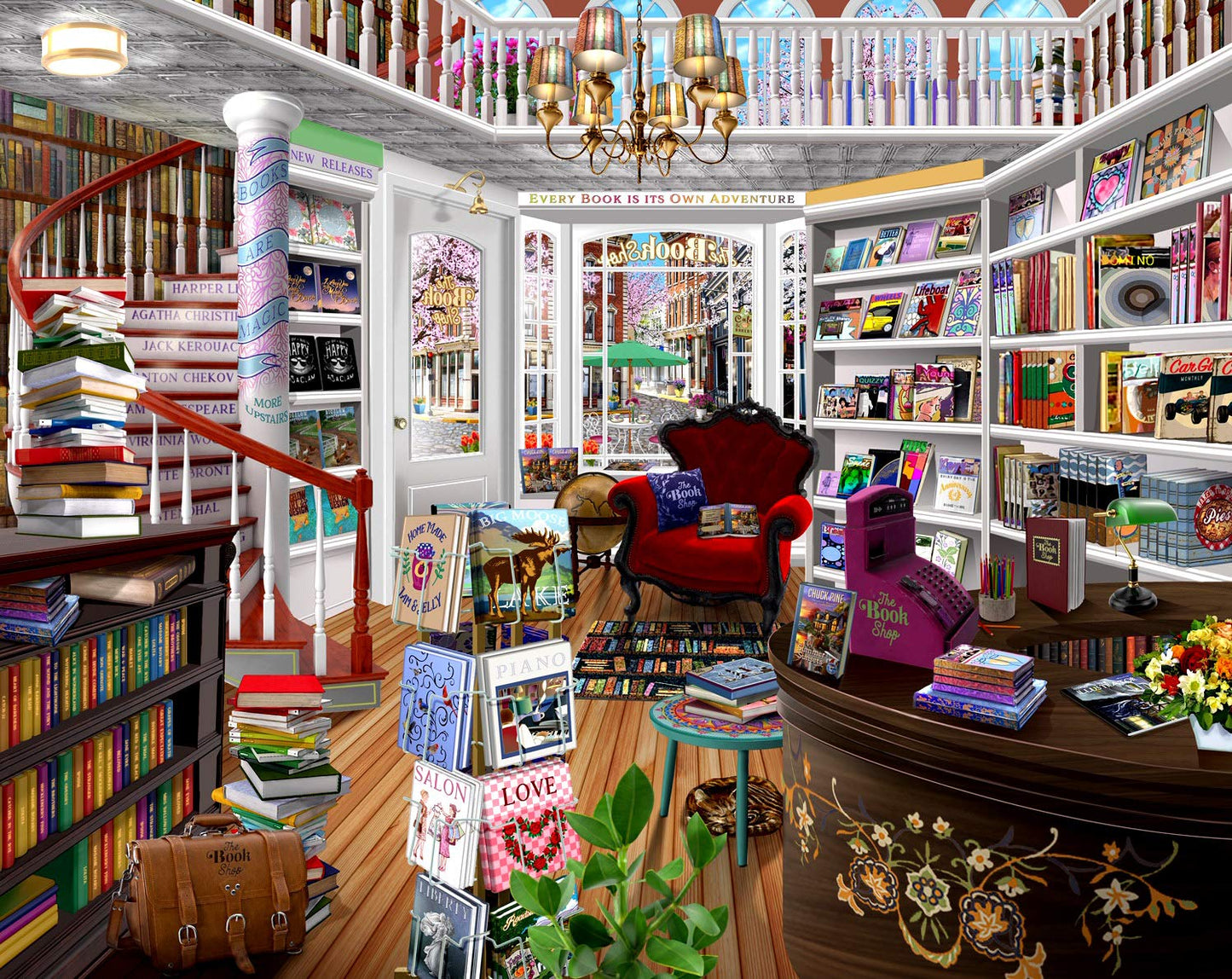 The Book Shop 1000 pc  Jigsaw Puzzle 31534