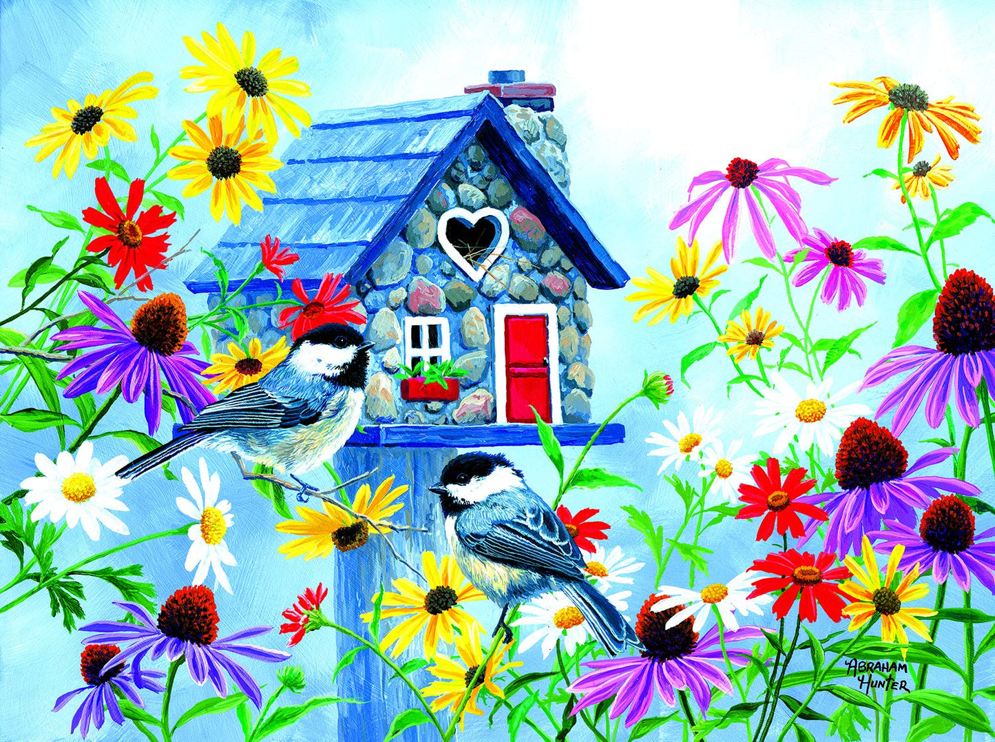 Tweet hearts Cottage 500 pc  Jigsaw Puzzle 69726