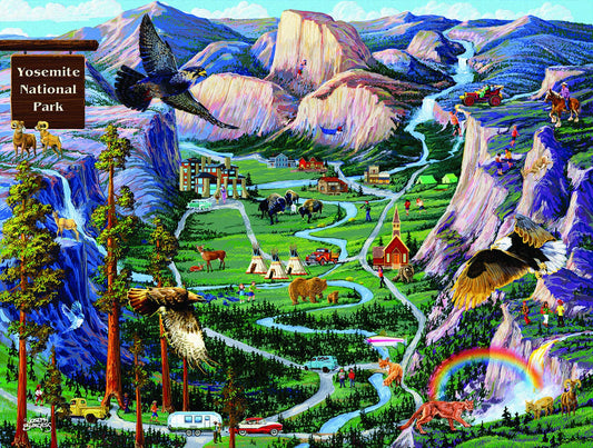 Yosemite Adventures 500 pc  Jigsaw Puzzle 38890