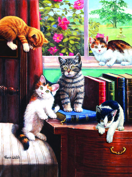 Playtime in the Study 500 pc  Jigsaw Puzzle 13332
