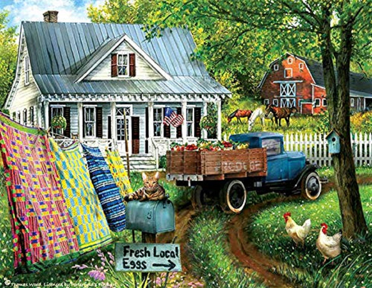 Countryside Living 300 pc  Jigsaw Puzzle 28729