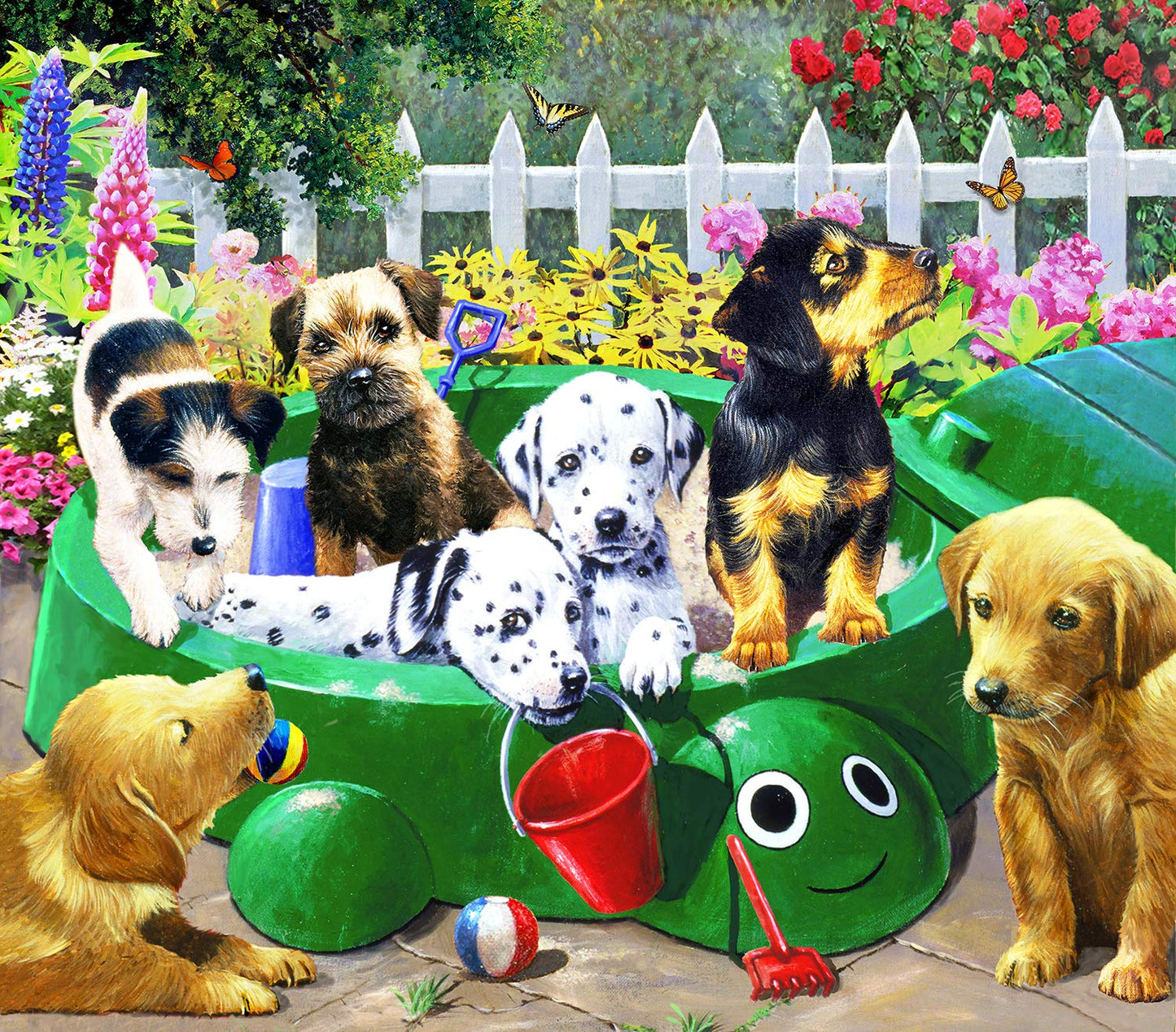 Puppy Nursery 300 pc  Jigsaw Puzzle 13803