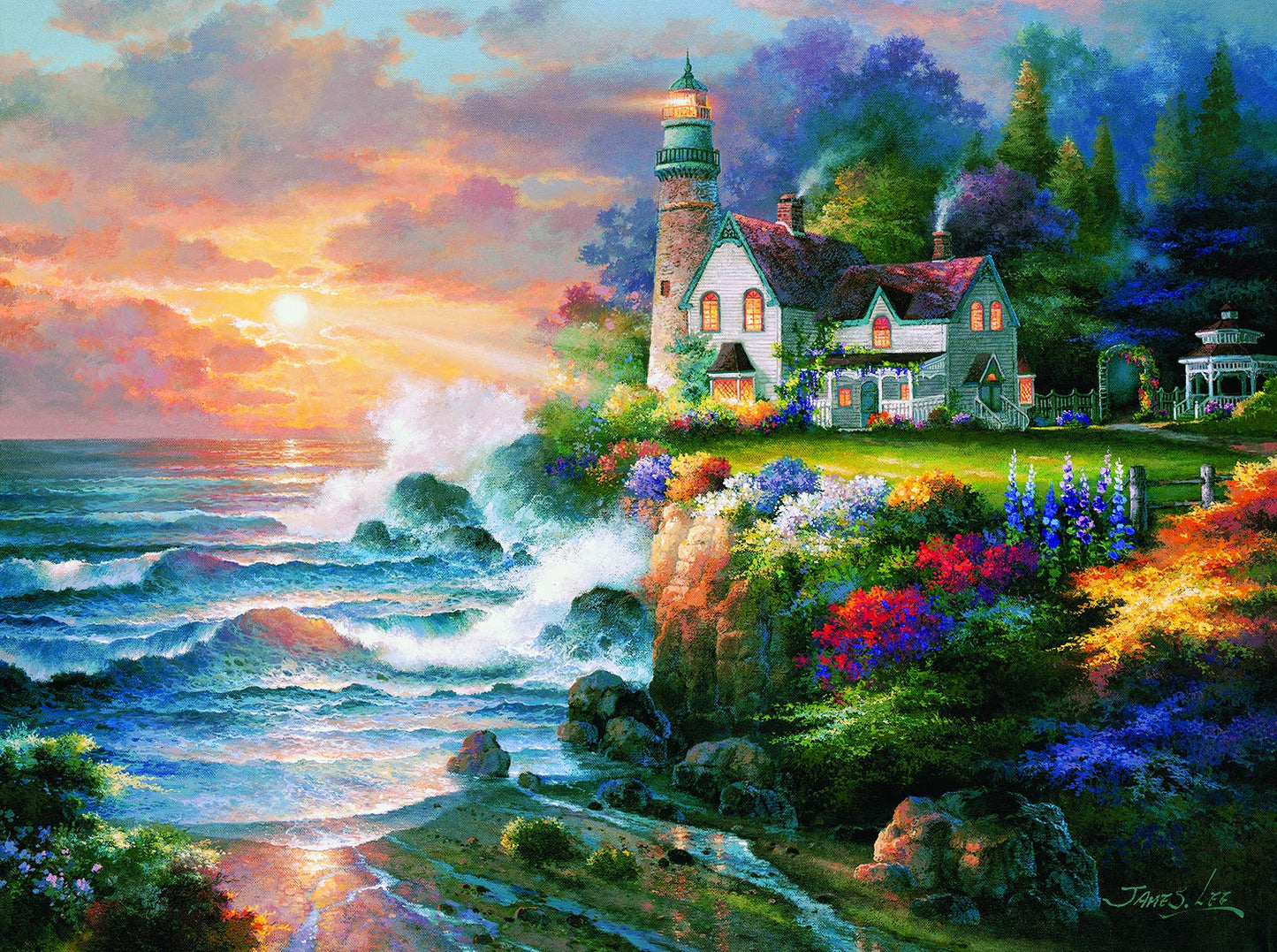 Twilight Beacon 1000 pc  Jigsaw Puzzle 18114