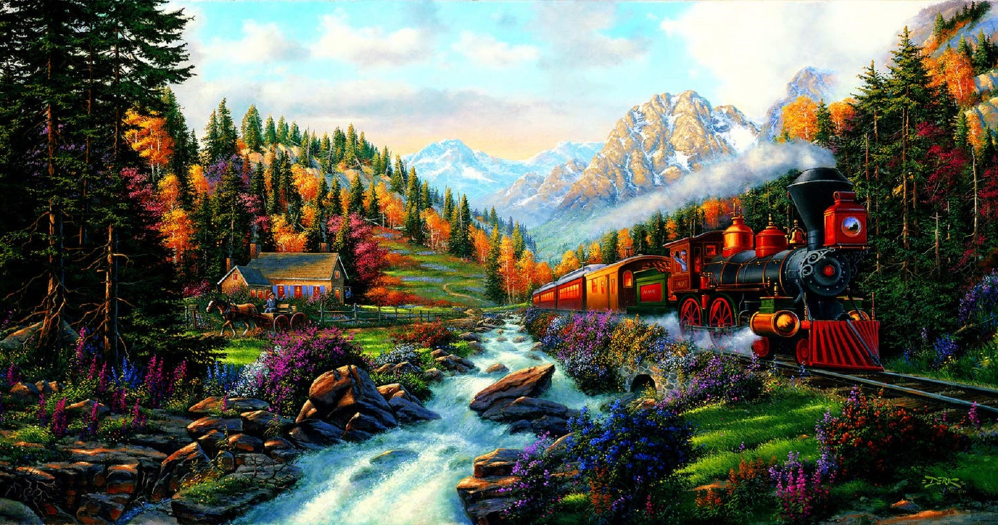 Autumn Run 500 pc  Jigsaw Puzzle 26213