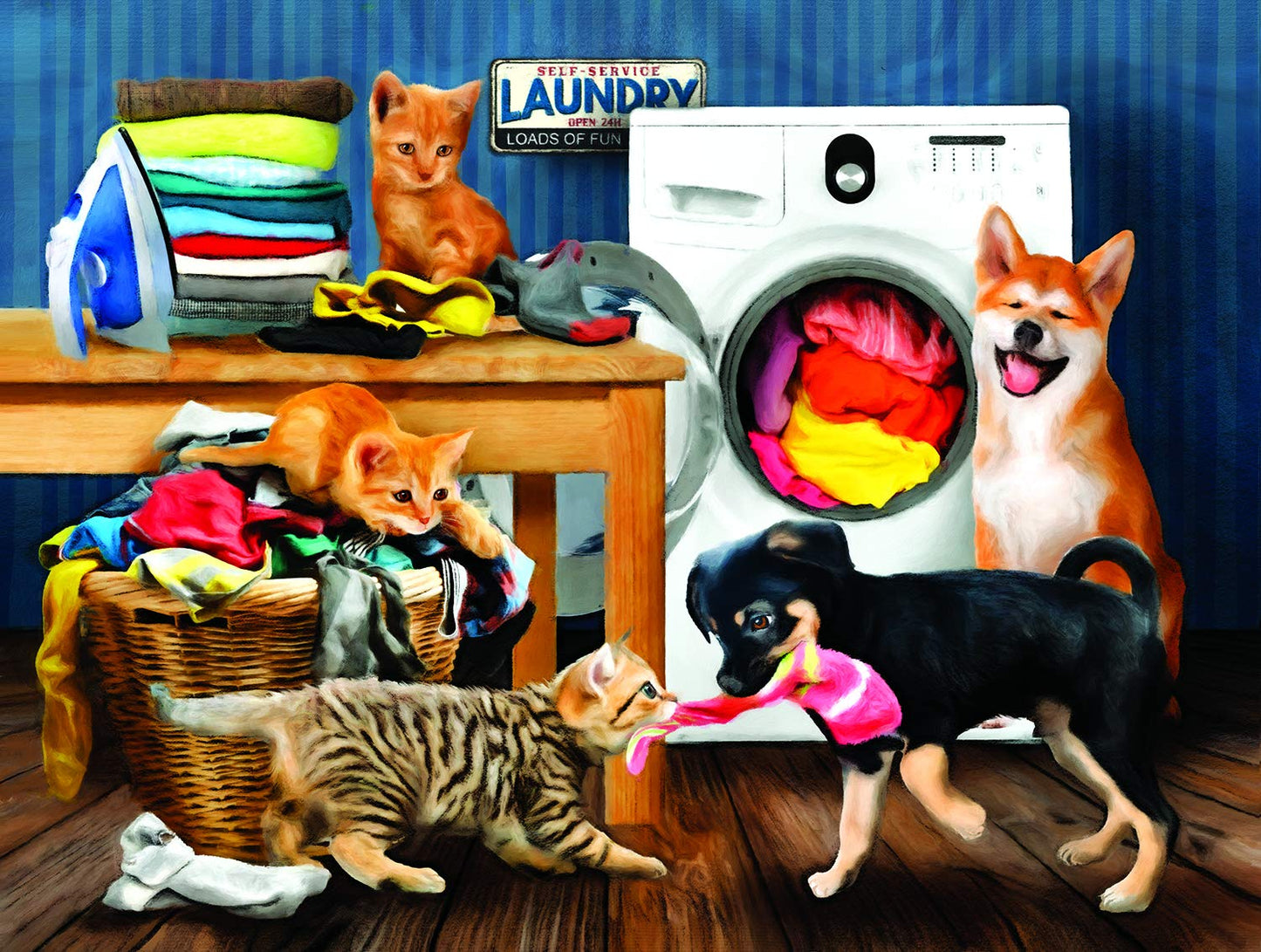 Laundry Room Laughs 300 pc  Jigsaw Puzzle 28930