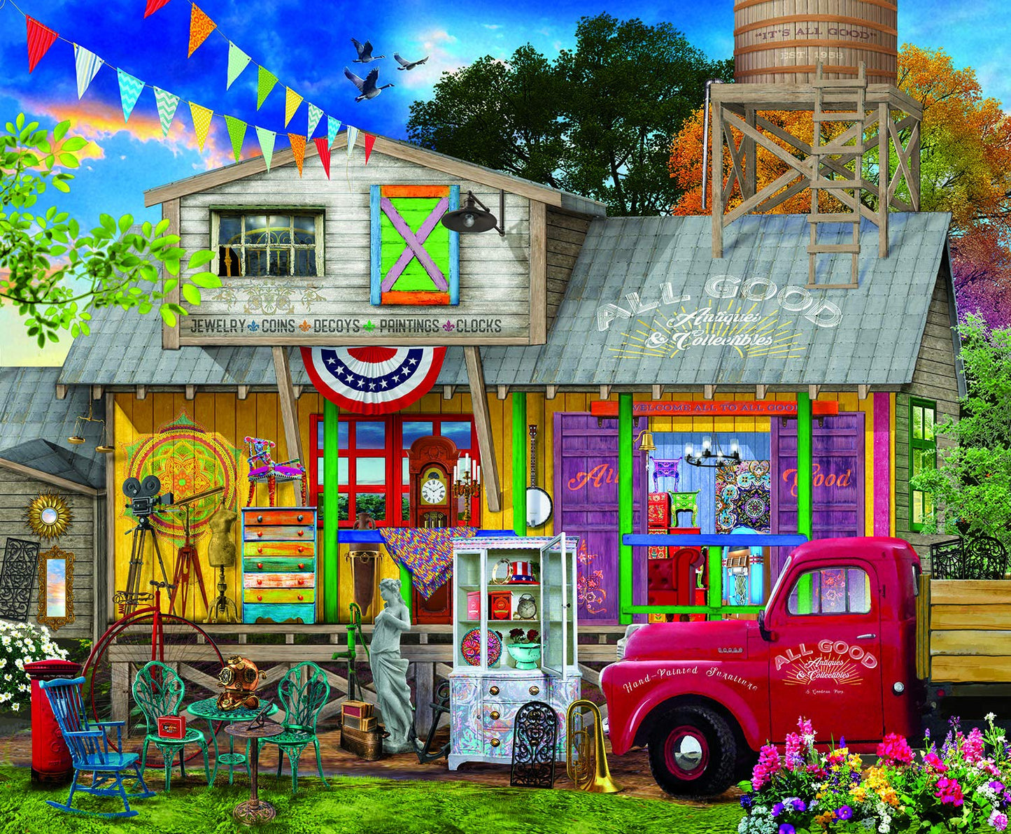 All Good Antiques 1000 pc  Jigsaw Puzzle 31524