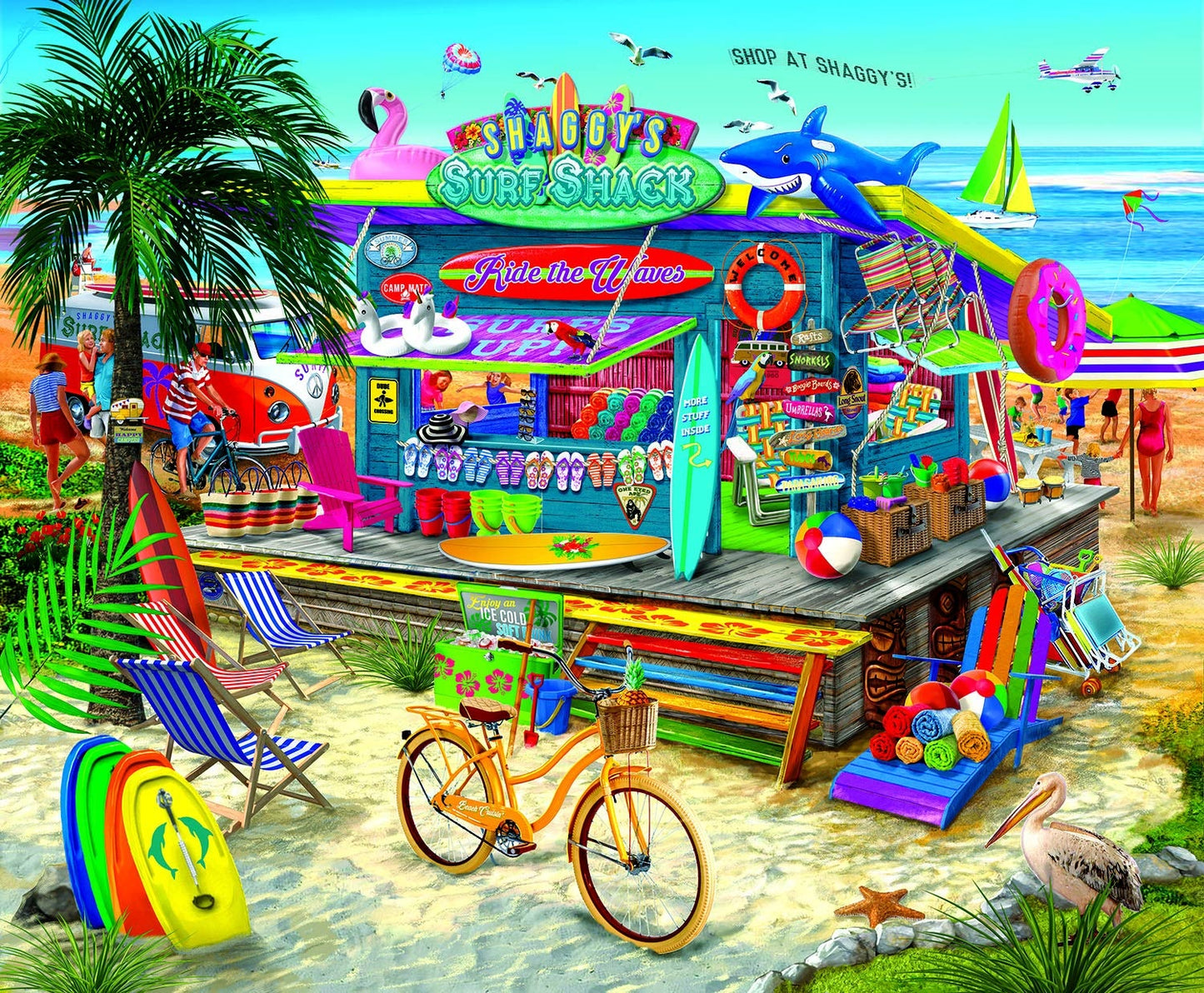 Shaggy's Surf Shop pc 1000 pc  Jigsaw Puzzle 31556