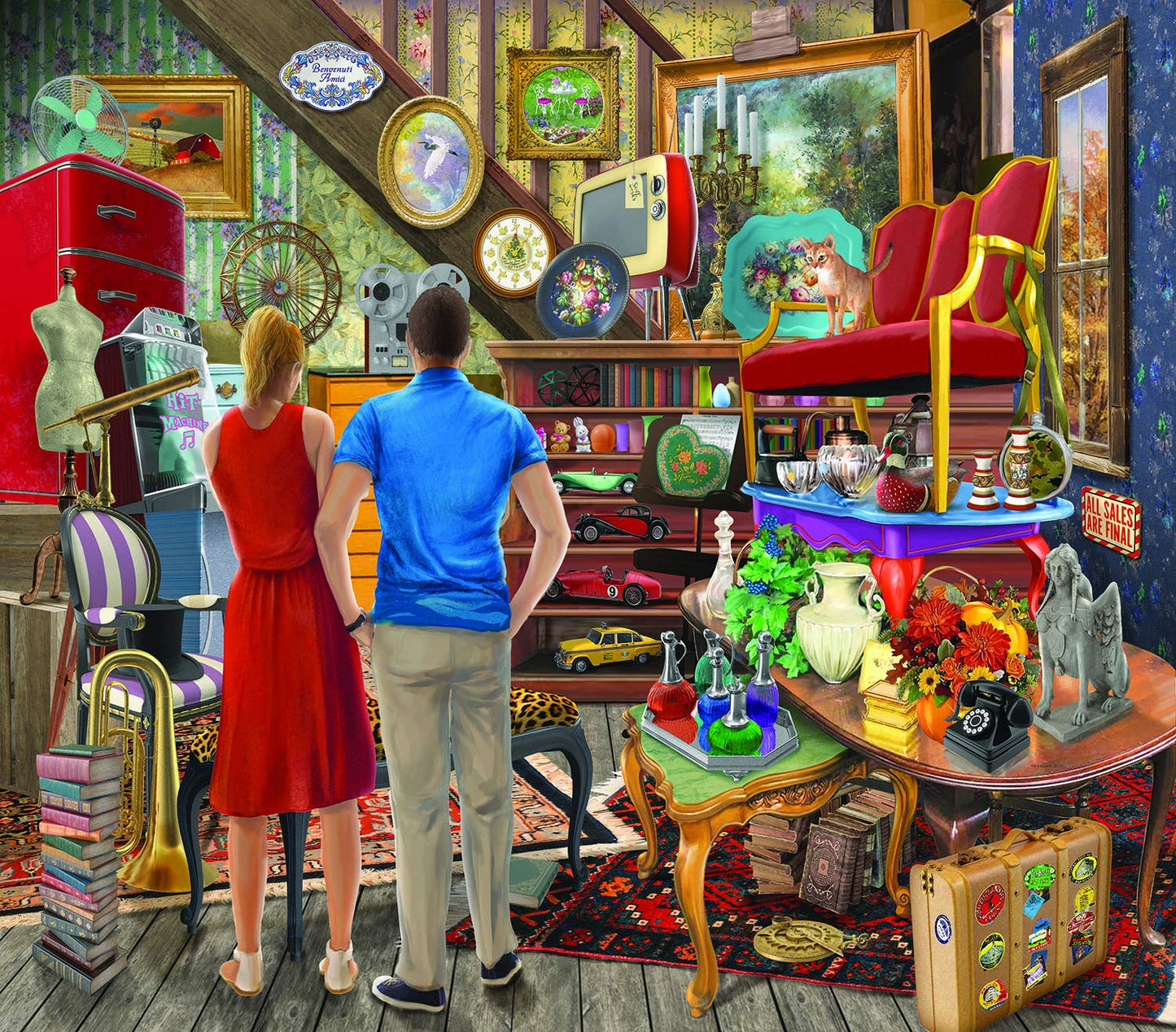 Forgotten Treasures 300 pc  Jigsaw Puzzle 31563