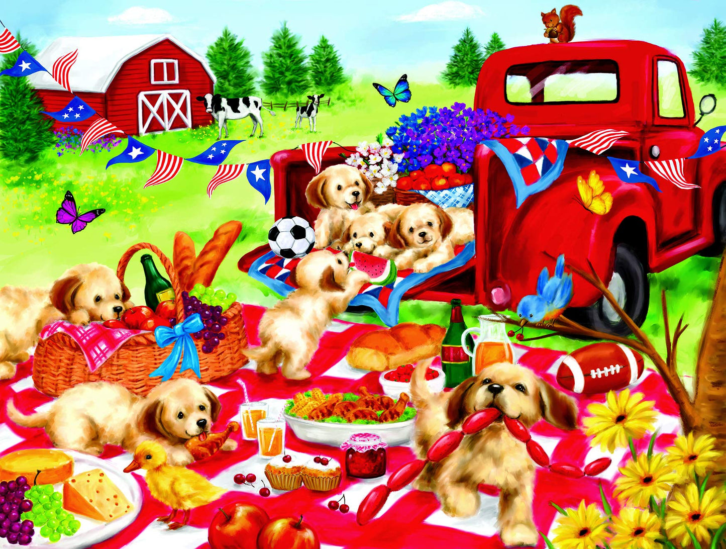 Tailgating 300 pc  Jigsaw Puzzle 35346