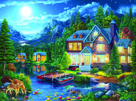 House Near the Lake 1000 pc  Jigsaw Puzzle 42908