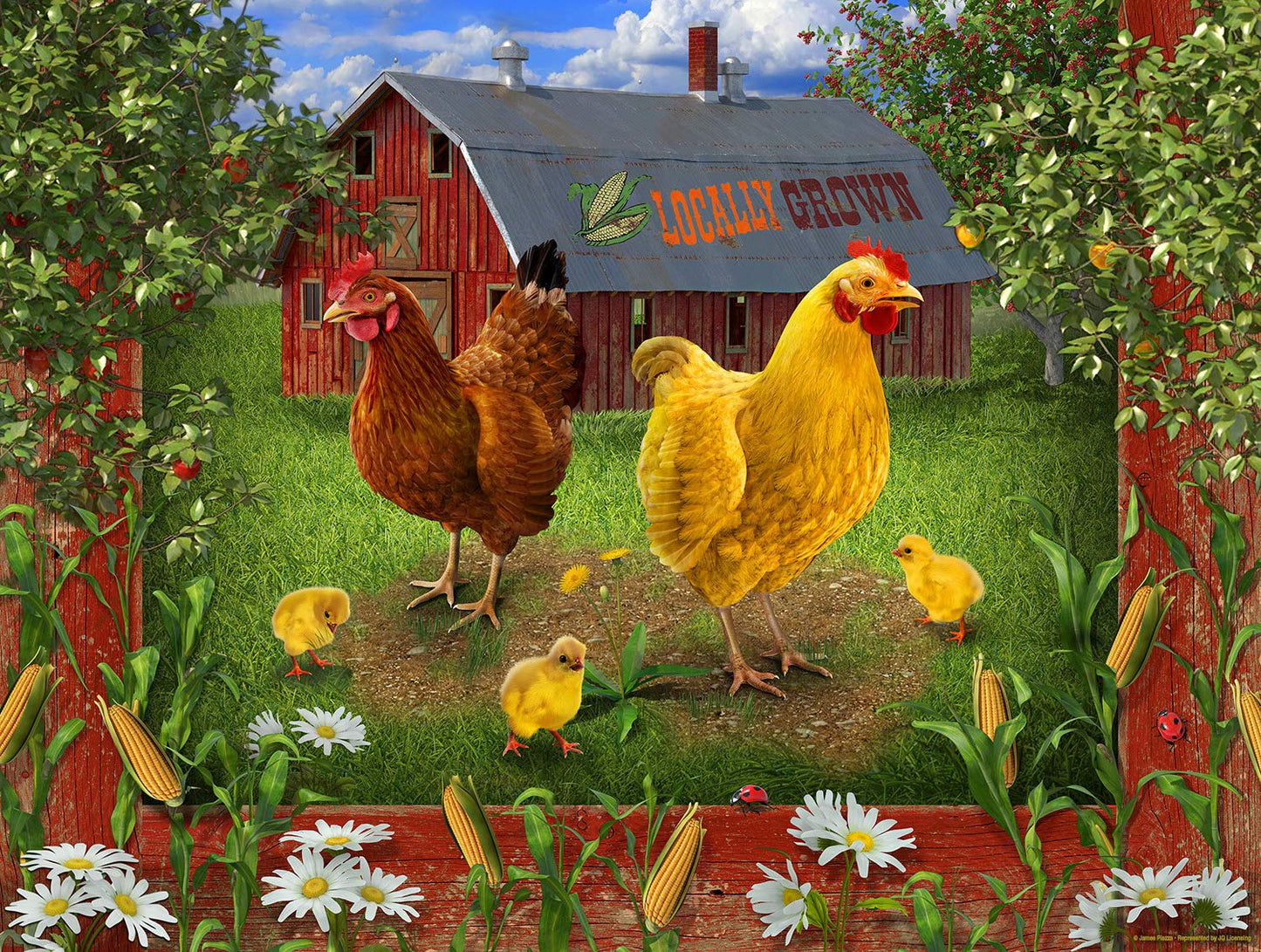 Locally grown 500 pc  Jigsaw Puzzle 49109