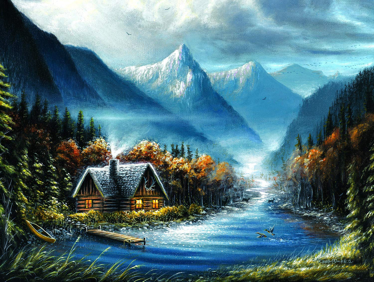 Lost Creek 300 pc  Jigsaw Puzzle 55017