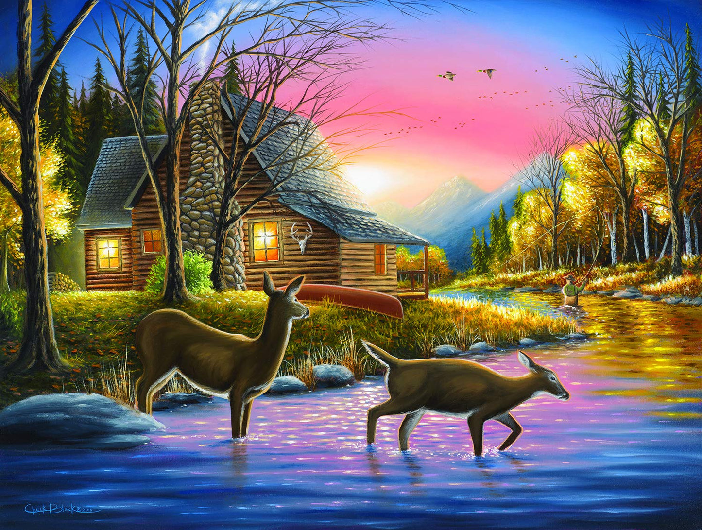 River's Crossing 500 pc  Jigsaw Puzzle 55131