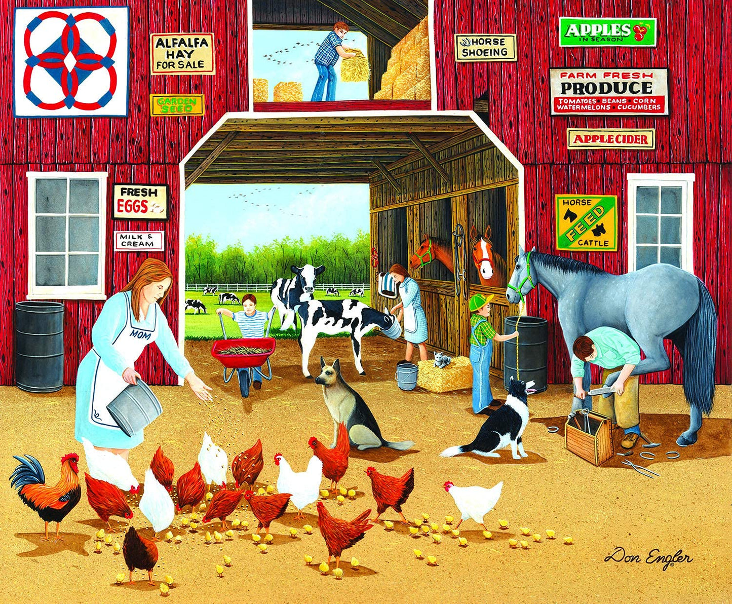 Hay For Sale 1000 pc  Jigsaw Puzzle 60380
