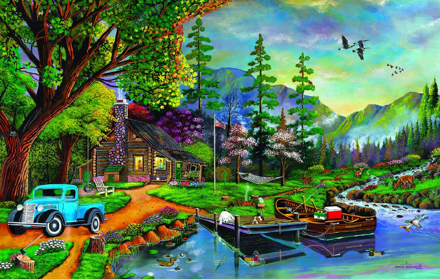 Close to Paradise 1000 pc  Jigsaw Puzzle 60435