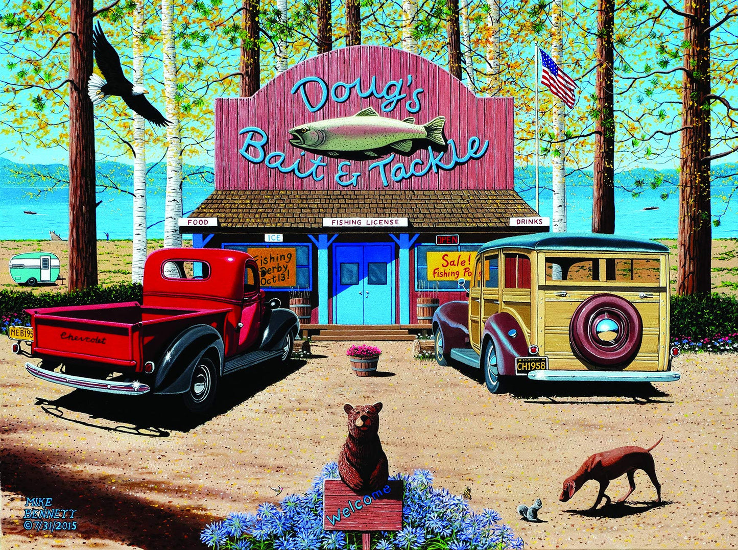 Doug's Bait Shop 1000 pc  Jigsaw Puzzle 61702