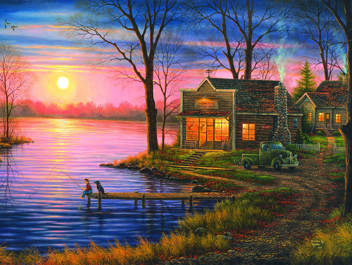Bait Shop 500 pc  Jigsaw Puzzle 69722