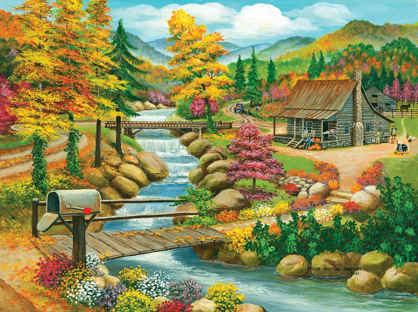 Fall Season 1000 pc  Jigsaw Puzzle 22201