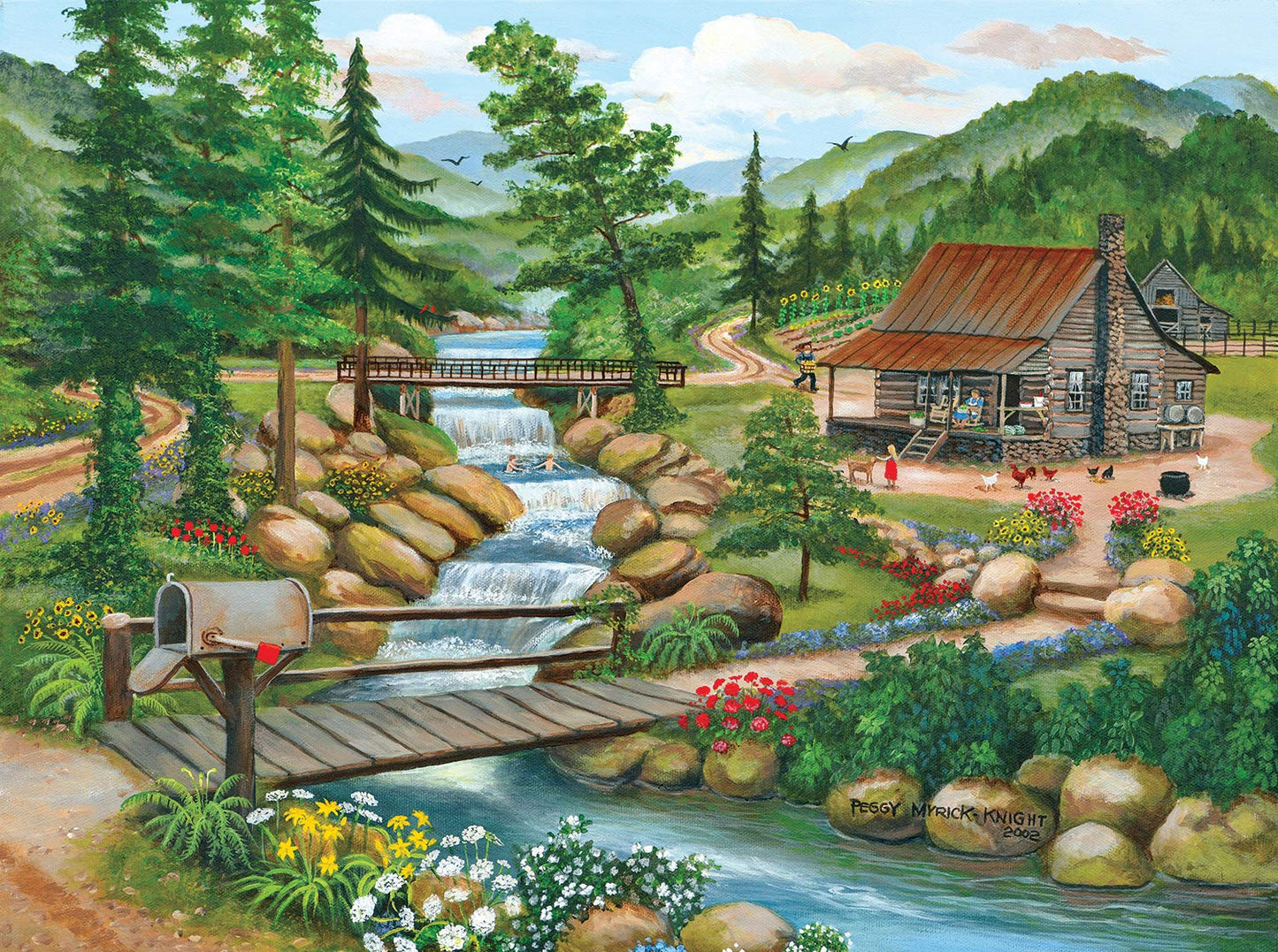 Summer Season 1000 pc  Jigsaw Puzzle 22119