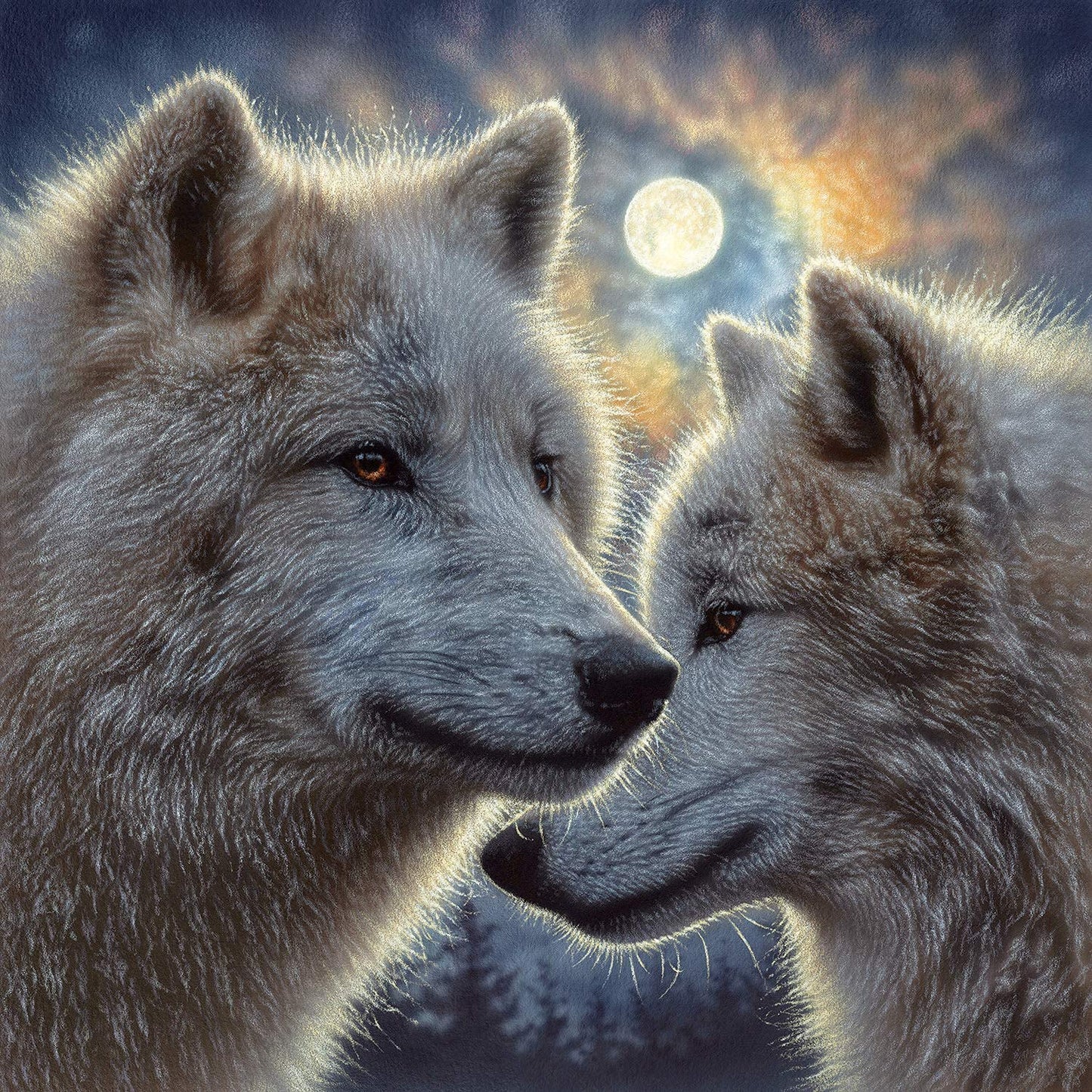 Moonlight Mates 500 pc  Jigsaw Puzzle 21821