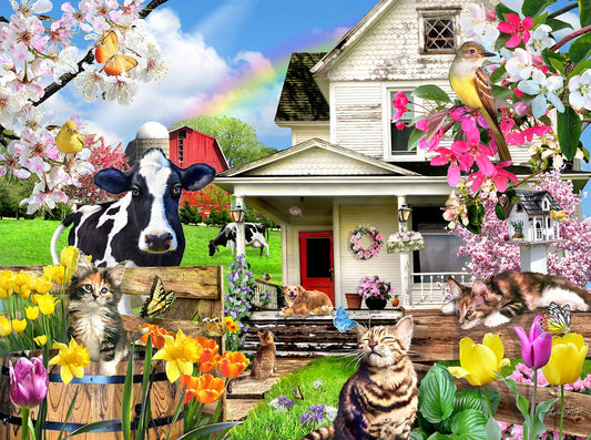 A Spring Day 300 pc  Jigsaw Puzzle 35192