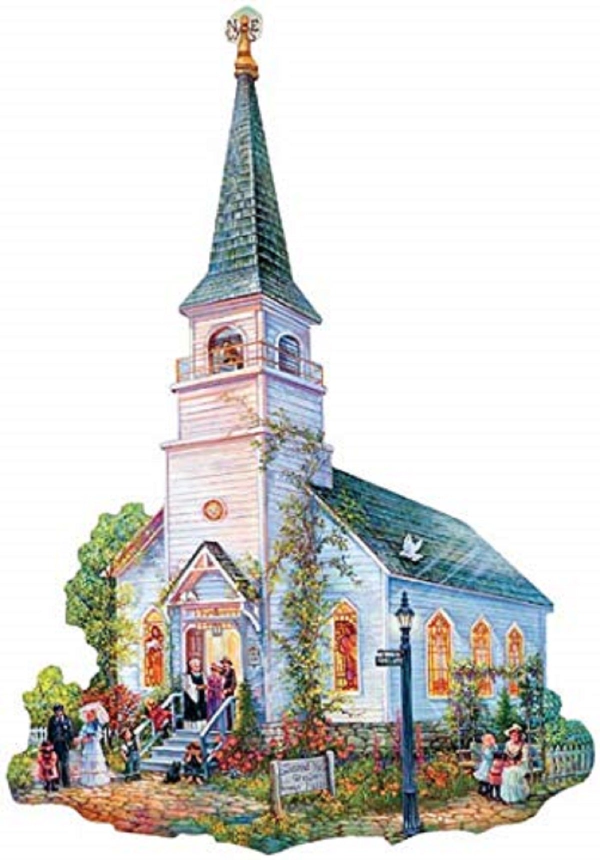 Saved by Grace 1000 pc Special Shape Jigsaw Puzzle 95662