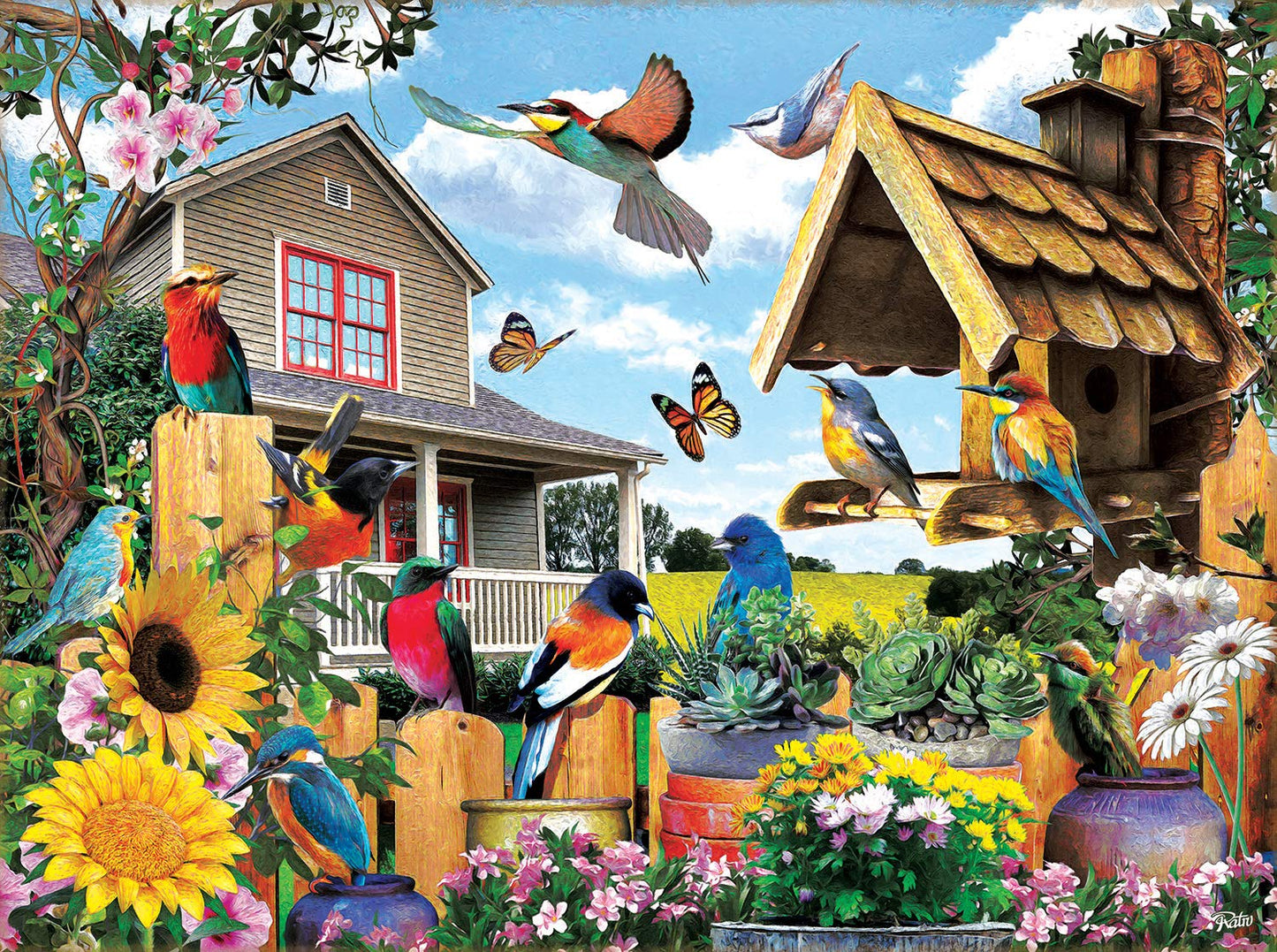 Gathering for Summer 1000 pc  Jigsaw Puzzle 42237