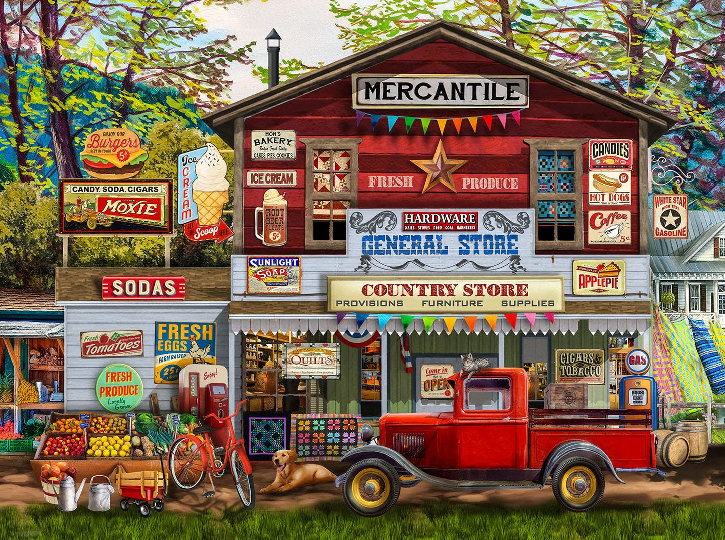 Mercantile 1000 pc  Jigsaw Puzzle 29767