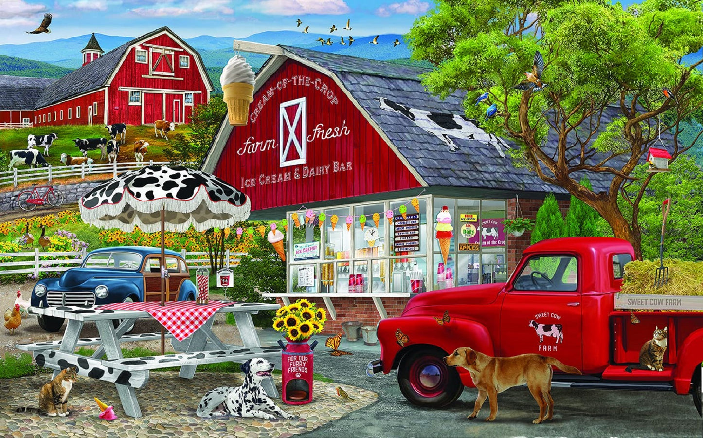 Dairy Bar 300 pc  Jigsaw Puzzle 31902