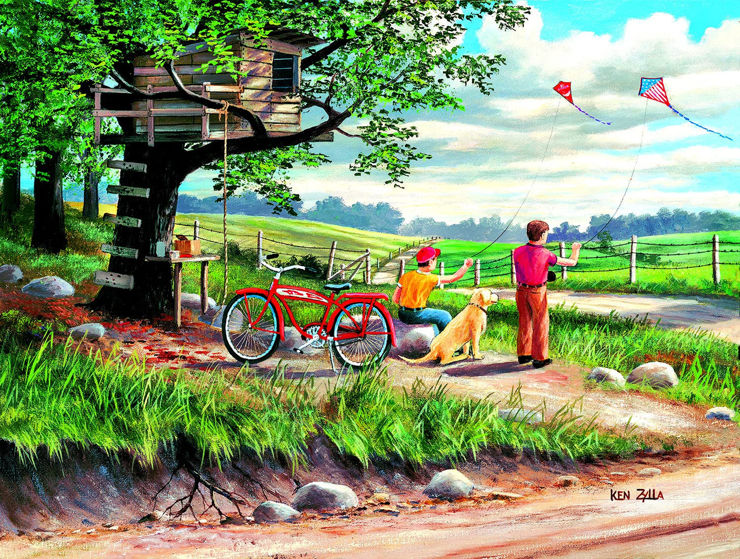 Catching the Wind 300 pc  Jigsaw Puzzle 39926