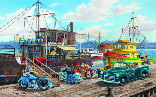 Homer Spit Harbor 300 pc  Jigsaw Puzzle 39963