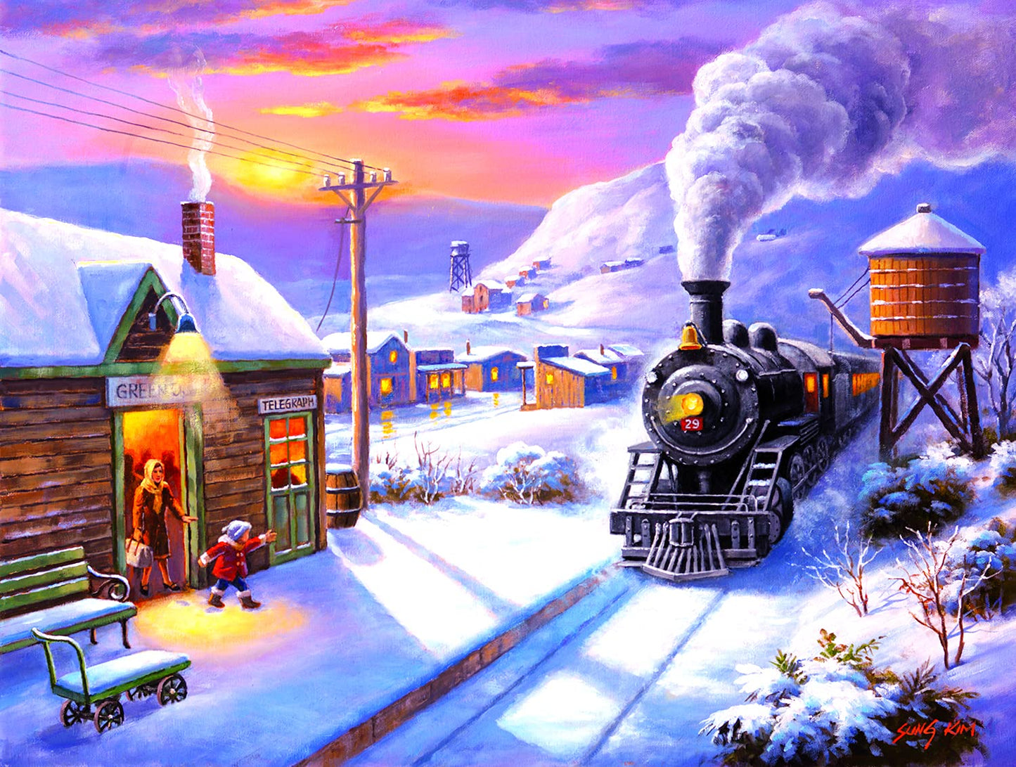 Greenville Depot 300 pc  Jigsaw Puzzle 40653