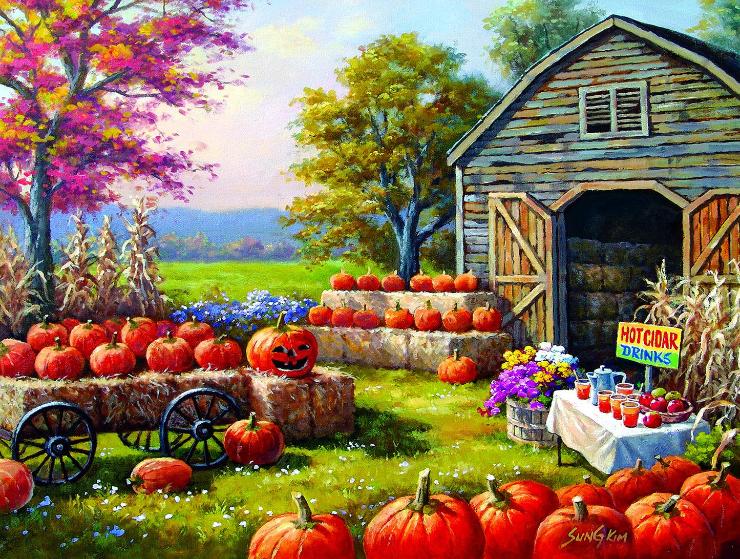 Pumpkins for Sale 300 pc  Jigsaw Puzzle 41744