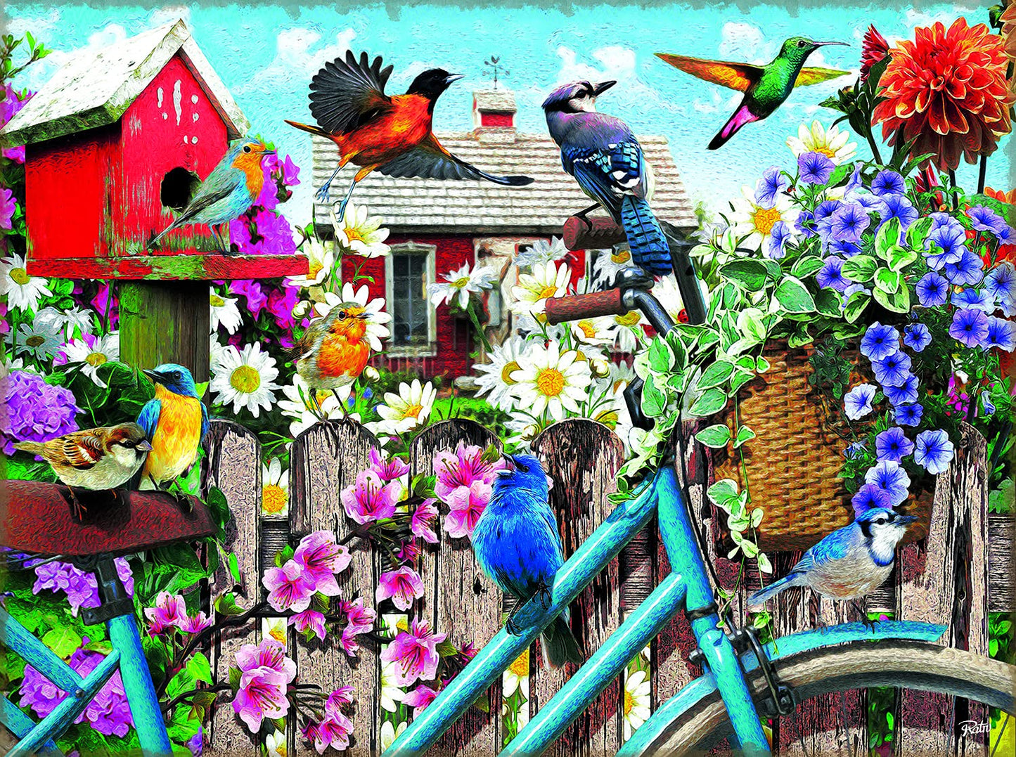Gathering for Spring 1000 pc  Jigsaw Puzzle 42234