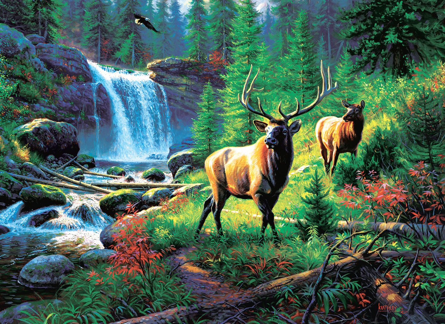 Mountain Harmony 500 pc Large Pieces Jigsaw Puzzle 53082