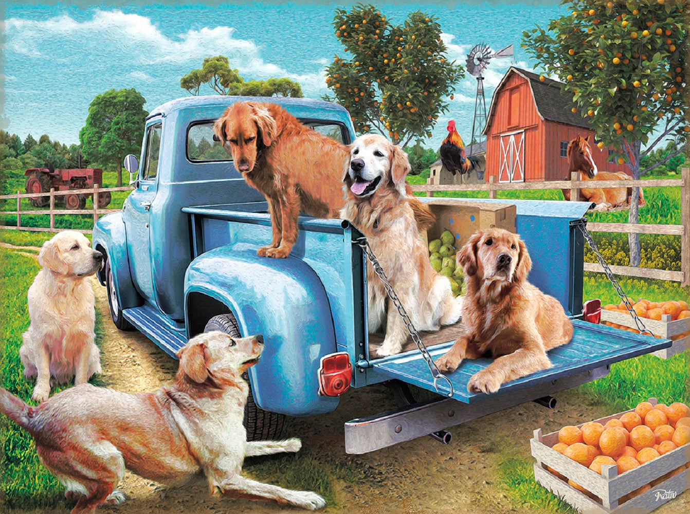 Golden Summer 500 pc  Jigsaw Puzzle 42272