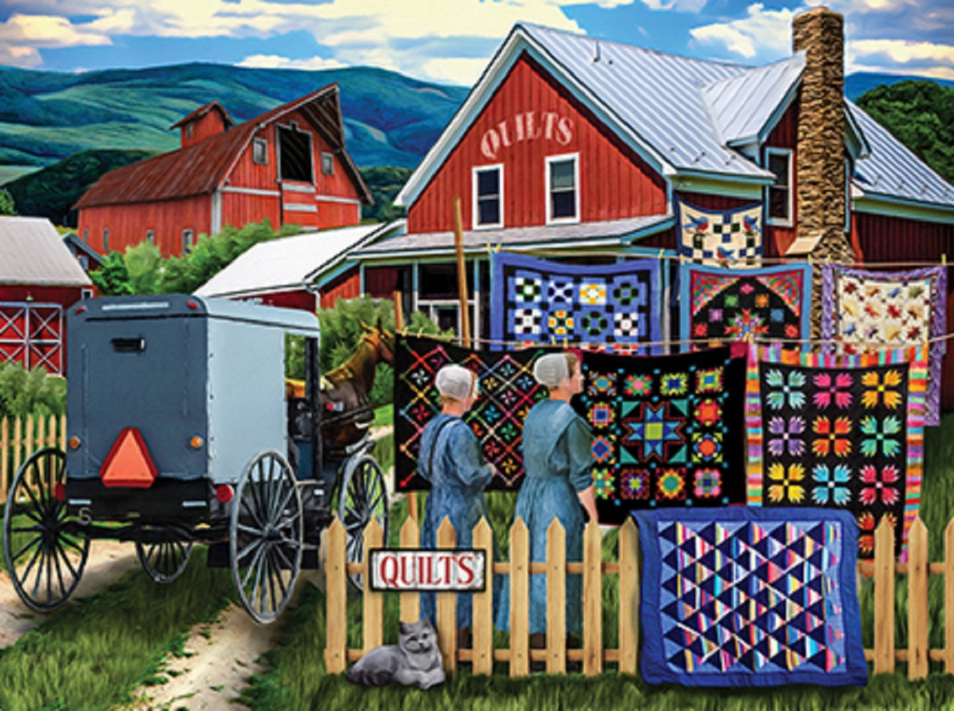 Checking in on the Competition 1000 pc  Jigsaw Puzzle 28564