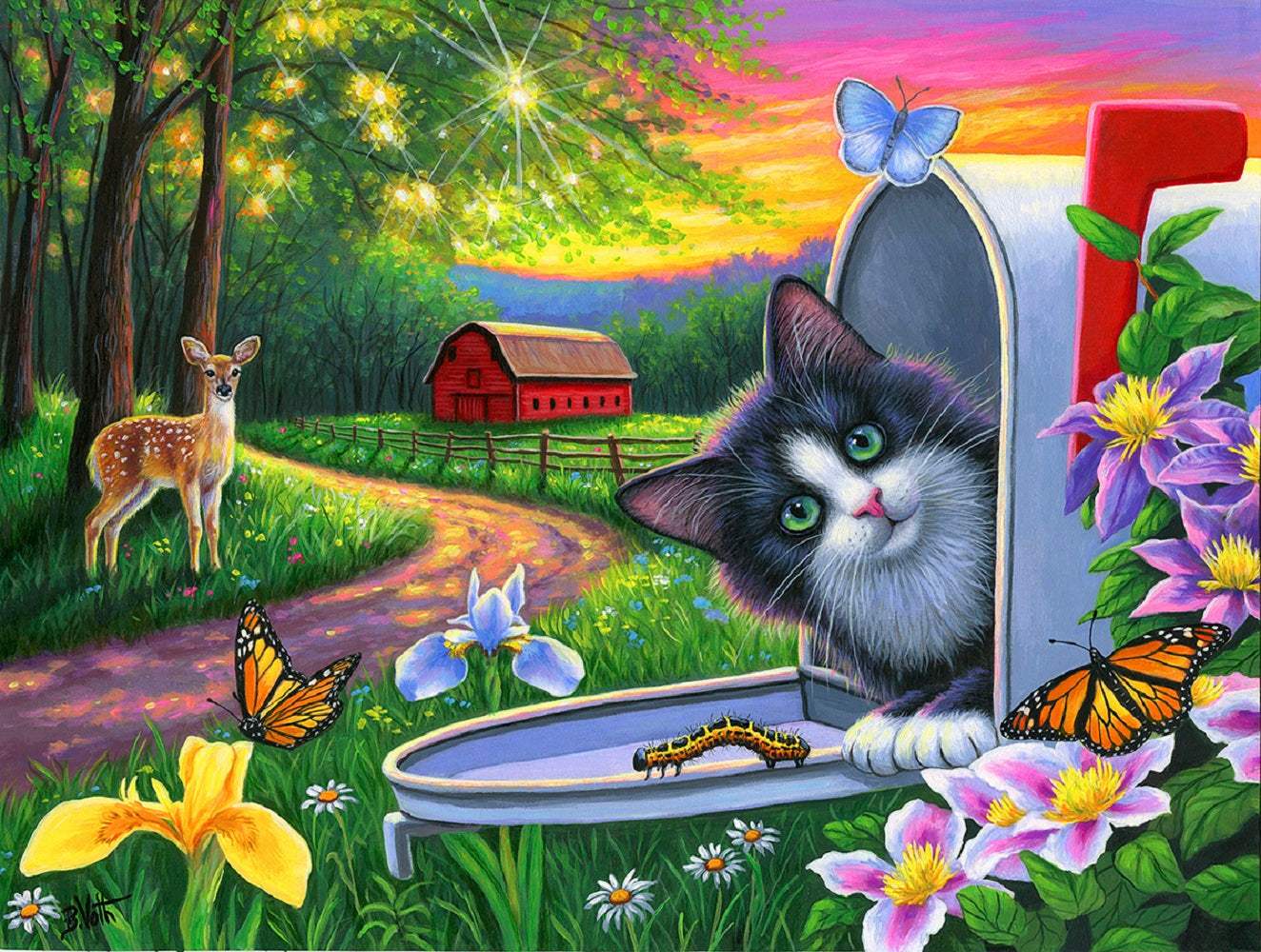 Is There a Letter for Me 500 pc  Jigsaw Puzzle 52052