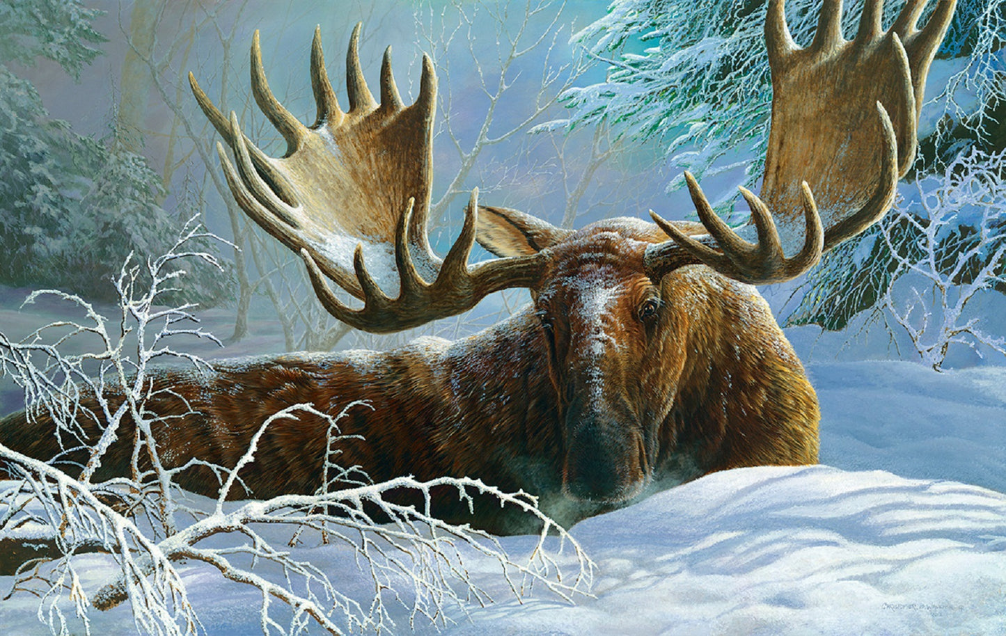 Winter Blanket 550 pc  Jigsaw Puzzle 56413