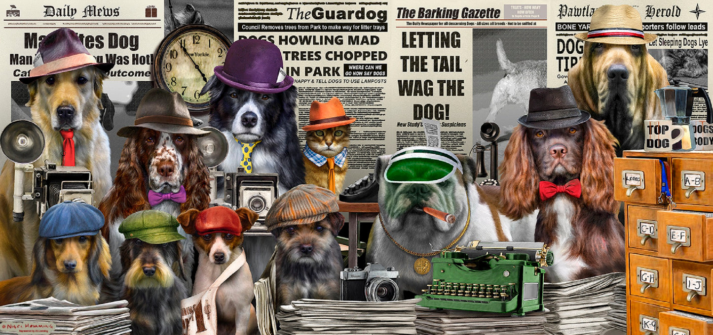 NewsHounds 1000 pc  Jigsaw Puzzle 49088