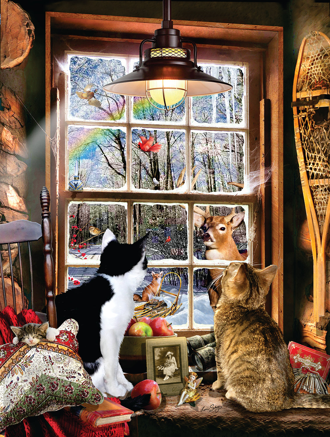 Winter Forest 300 pc  Jigsaw Puzzle 35225
