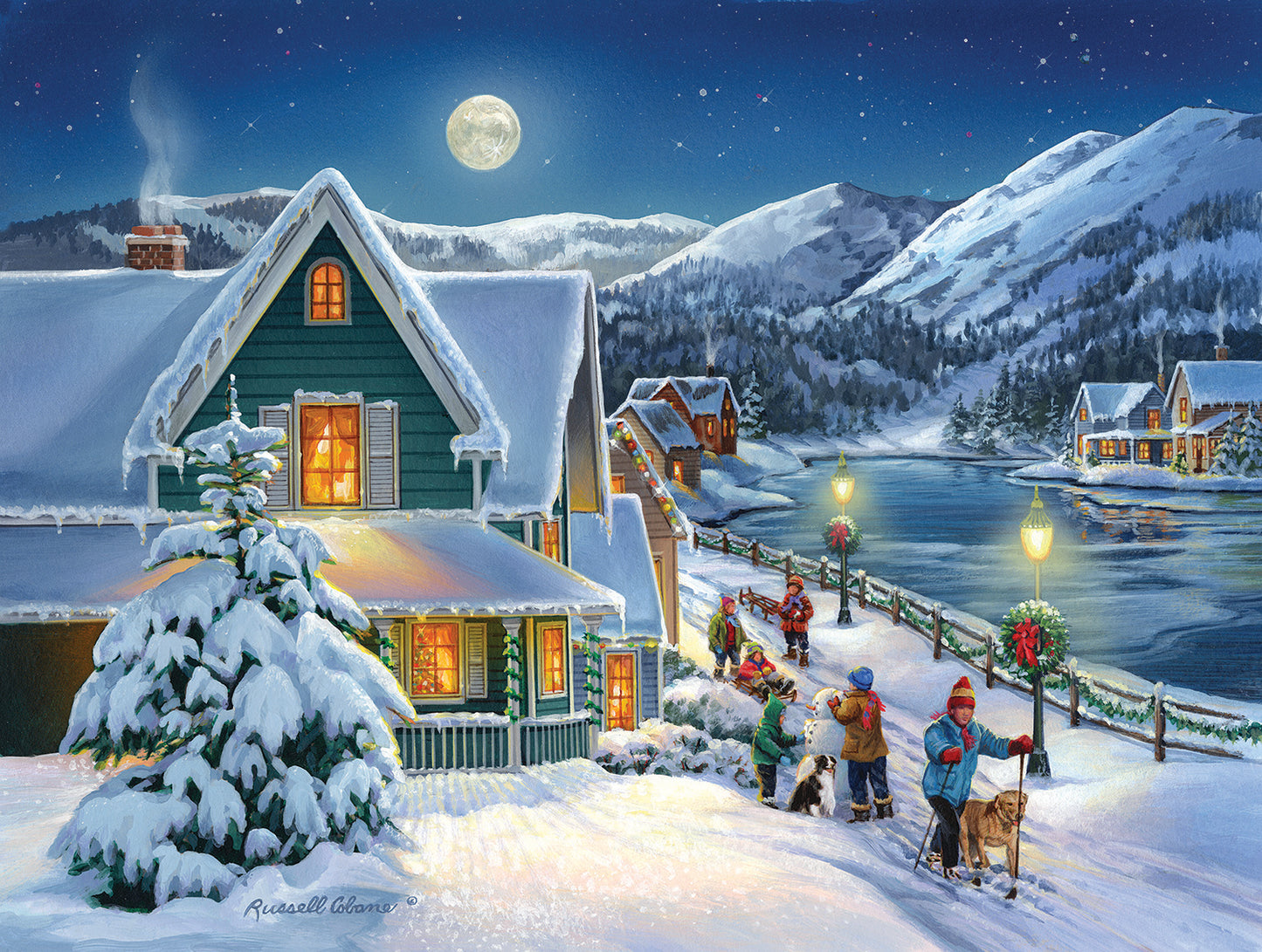 Snow Moon 300 pc  Jigsaw Puzzle 36743