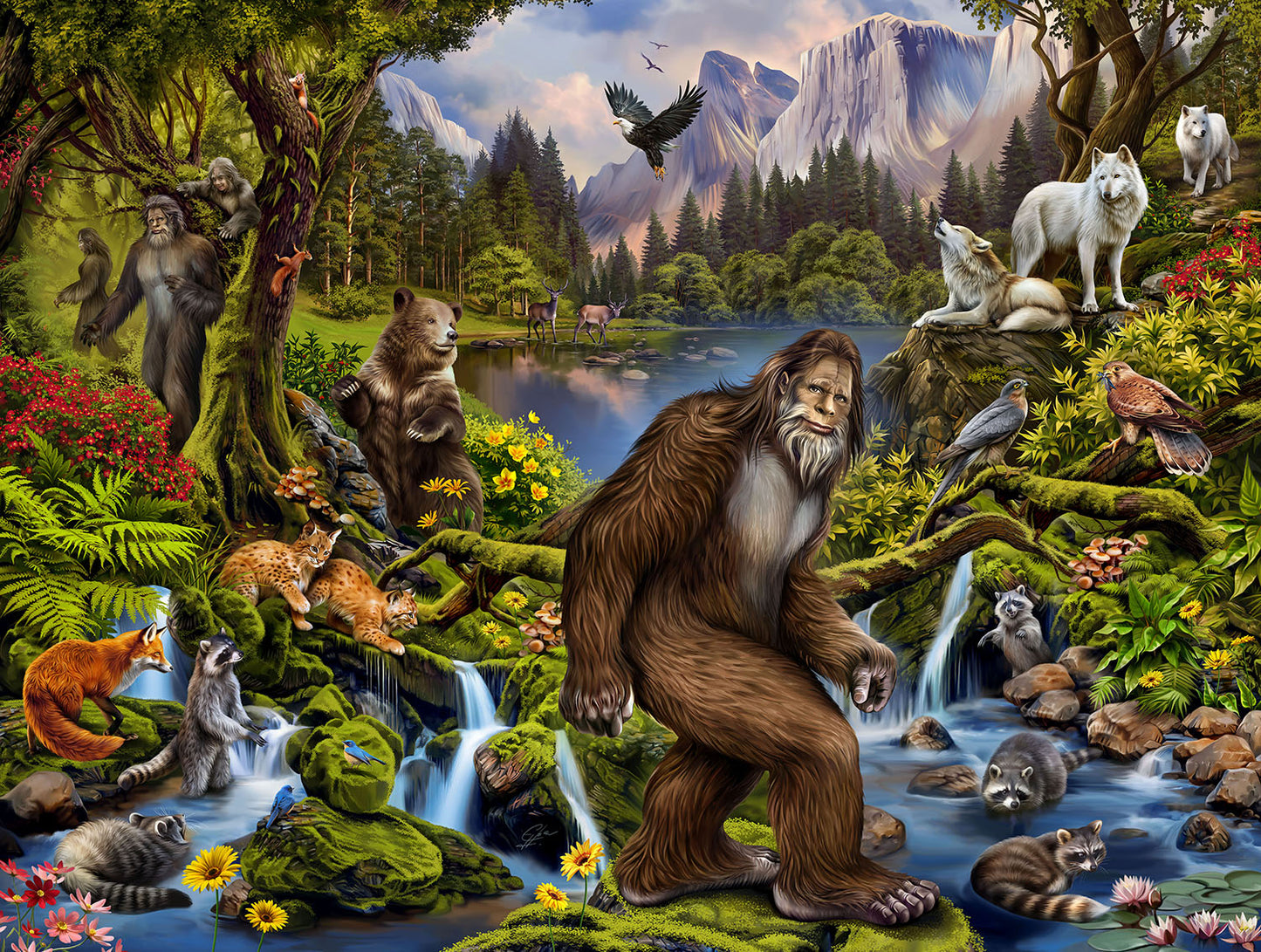 King of the Forest 300 pc  Jigsaw Puzzle 70811