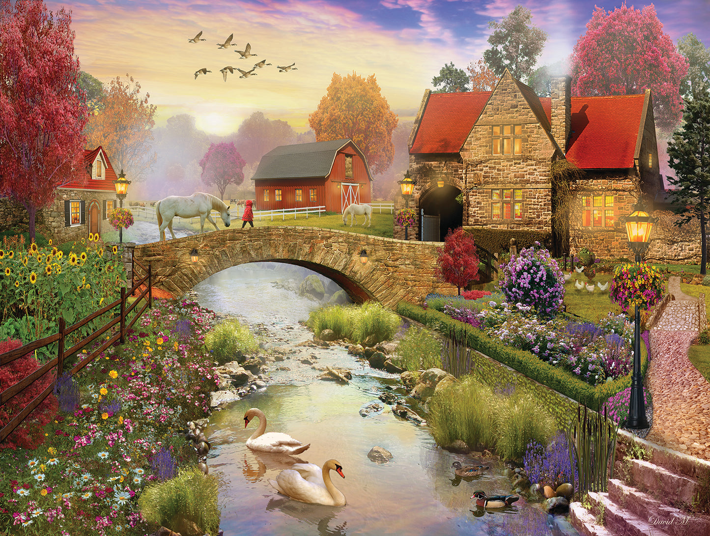 Homestead 500 pc  Jigsaw Puzzle 69072