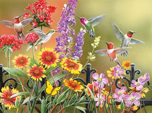 Hummingbirds at the Gate 500 pc  Jigsaw Puzzle 30481