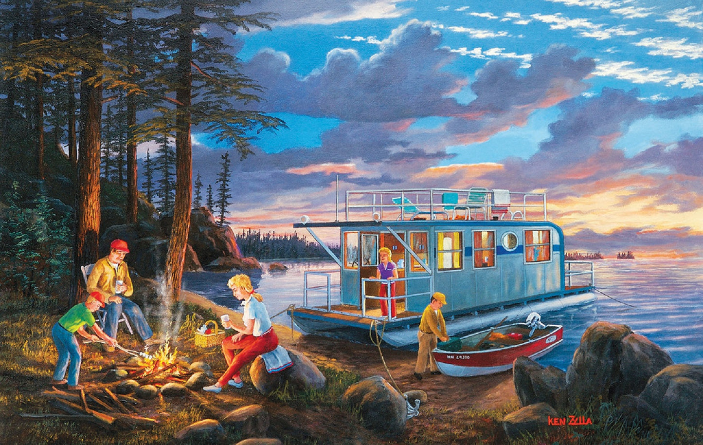 Inn for the Night 550 pc  Jigsaw Puzzle 39995