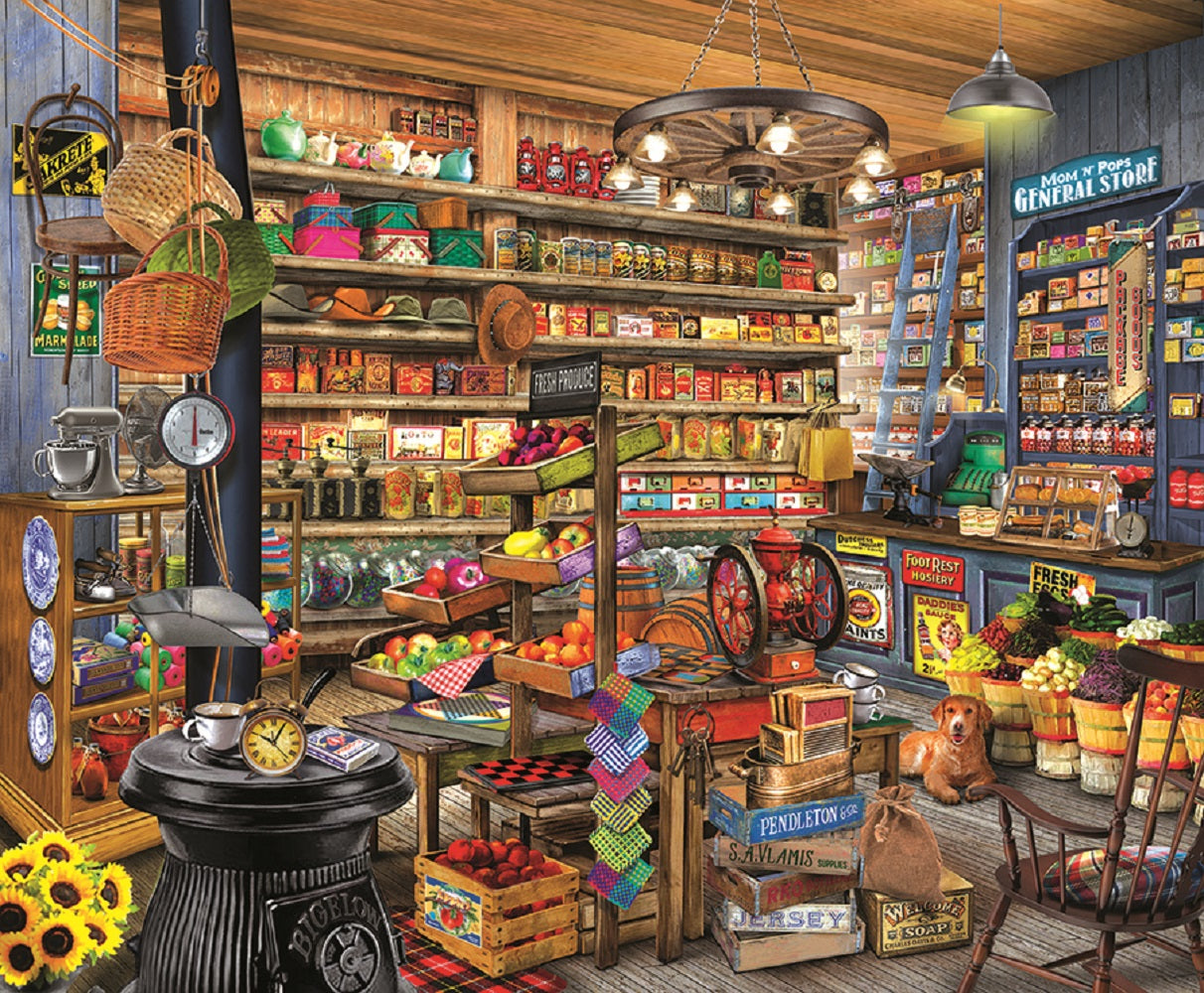 Mom and Pops 1000 pc  Jigsaw Puzzle 31917