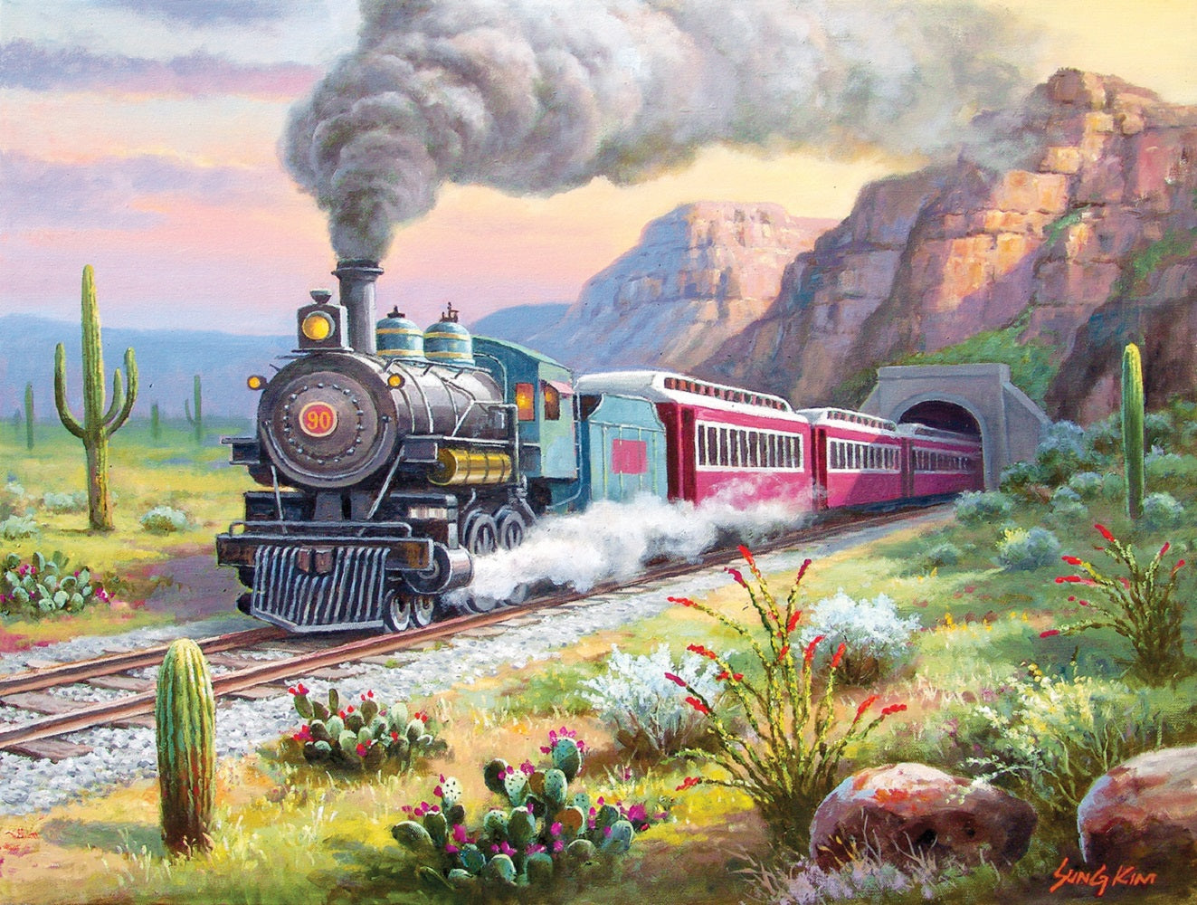 Desert Run 1000 pc  Jigsaw Puzzle 36646