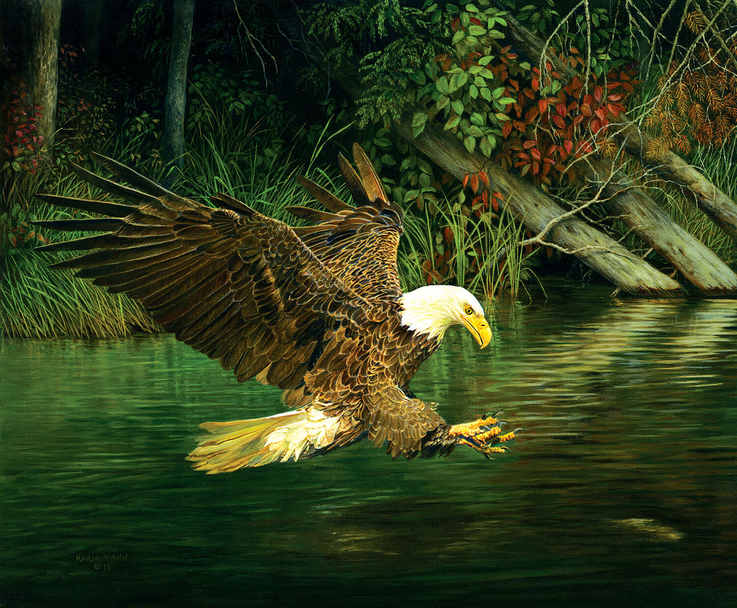 Catching Dinner 1000 pc  Jigsaw Puzzle 26277